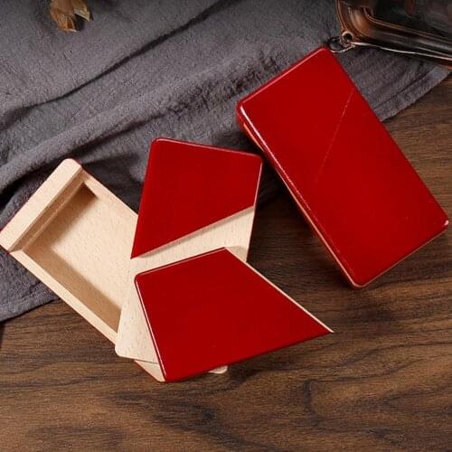 Wooden Organ Puzzle Secret Box Kongming Lock Kids Educational Toys Children Birthday Gift Brain Game Toy Delicate Crafts
