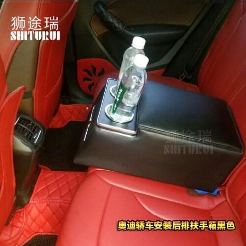 FOR NISSAN QASHQAI X-TRAIL KICKS TEANA GENISS LIVINA Sunny Murano Tiida SYLPHY Rear handrail box mobile phone charging USB