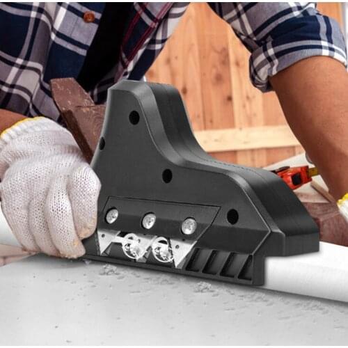 Gypsum Board Cutting Tool Hand Plane Drywall Artifact Tool Plasterboard Edger Woodworking Triple-Blade Edge Planer Tool Parts
