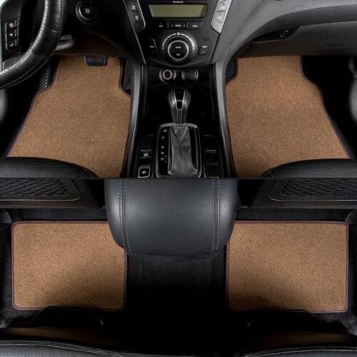 Kalaisike universal car floor mats for Borgward all models BX5 BX7 car styling auto accessories