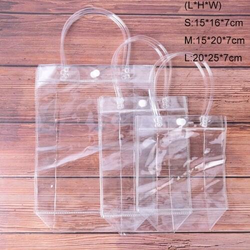 Bath Wash Make Up Tote Handbags Case Travel PVC Cosmetic Bag Women Transparent Clear Makeup Storage Bags Organizer