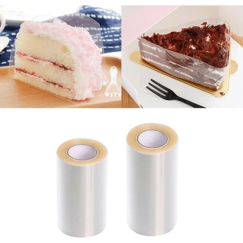 1PCS Transparent Clear Mousse Surrounding Edge Wrapping Tape Baking Cake Dessert Collar DIY Cake Decorating Tools