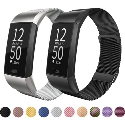 Milanese loop For Fitbit Versa/Lite/Versa2 band Smart watch replacment metal Watchband Sport Loop Bracelet Fitbit Versa 2 band