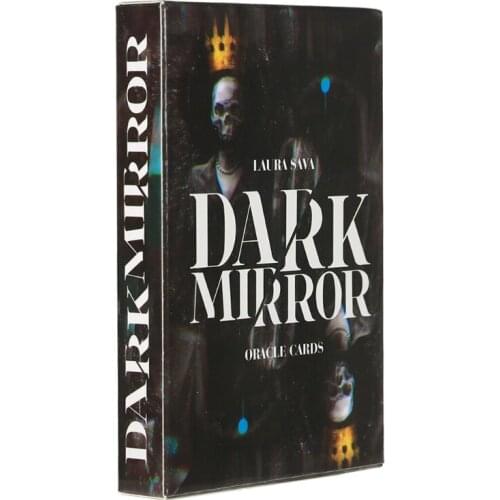 2021 New Dark Mirror Oracle Cards 32 Cards Deck Tarot Family Party Board Game Tarot Cards