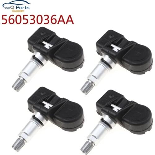4 Pcs/Lot 56053036AA Tpms Tire Pressure Monitor System for Chrysler Aspen Dodge Nitro Jeep Wrangler Grand Cherokee 315Mhz