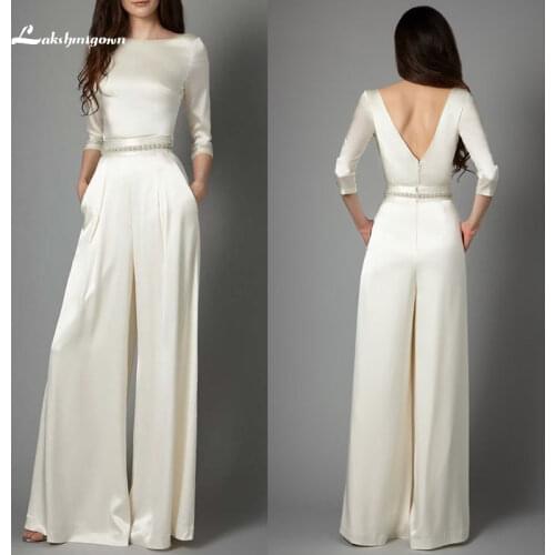 White jumpsuit Wedding pants Women Pants women Pant Work Trousers Female femme office wide leg plus size stretch