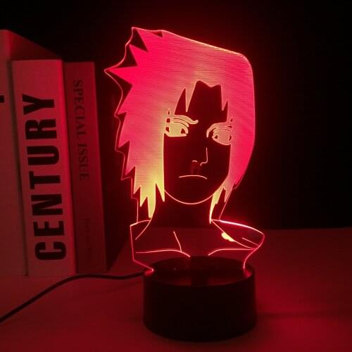 New Anime Figure 3D LED Nightlight Table Lamp Touch Sensor Colorful Nightlight Cool Child Birthday Gift Bedroom Decor Light