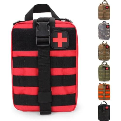 Tactical MOLLE Rip Away EMT Medical First Aid IFAK Pouch Kit Utility Bag Durable