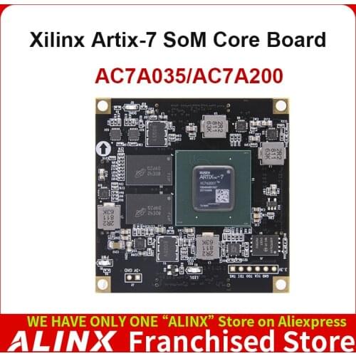 ALINX SoMs AC7A035 AC7A200: XILINX Artix-7 200T/100T/35T FPGA Core Board Industrial Grade Module