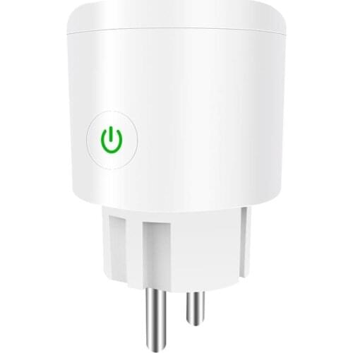 Smart WiFi Plug Adaptor 16A APP Remote Voice Control Home Wireless Power Socket Timing Function Work Smart Plug Switch