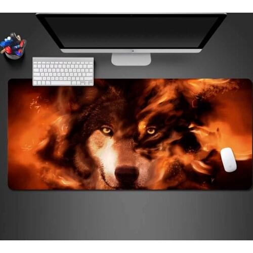 Noble And Hot Wolf Mouse Pad Super Hot Large Pad To Mouse Computer Mousepad Anime Gift Gaming Mouse Mats To Mouse Gamer Pad