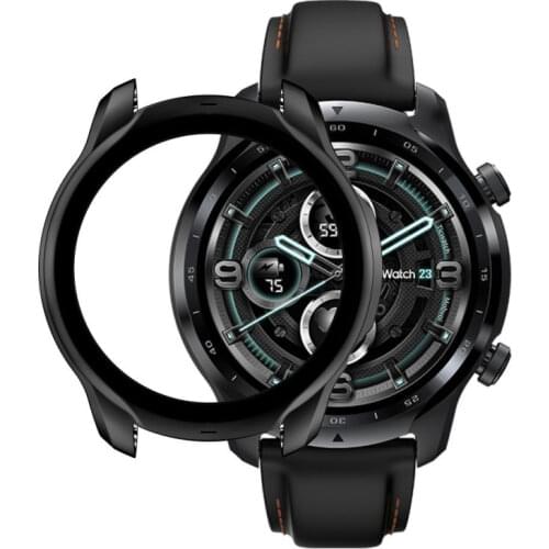 Watch Cover For Ticwatch Pro 3 watch Case Soft Silicone TPU Watch Cover Protector Frame shell Accessories Charger for Tic pro 3