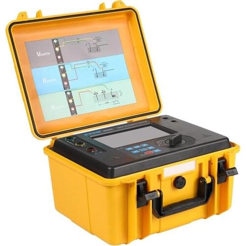 ETCR3000C Digital earth resistance tester for electrical equipment rechargeable lithium battery ground resistance measurement