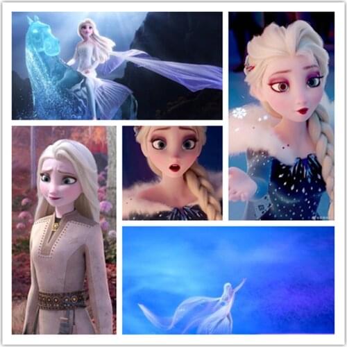 Wall Art Canvas Painting Disney Cartoon Aisha Princess Nordic Posters and Prints Wall Pictures for Living Room Home Decoration