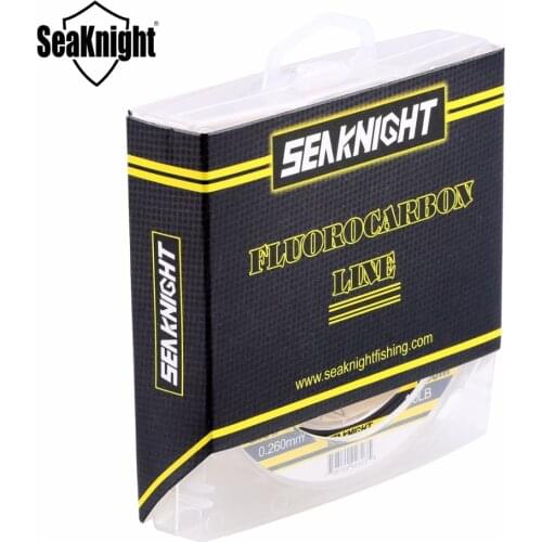 NEW SeaKnight 1PC Fluorocarbon 100M Line 0.148-0.570mm Carbon Fiber 1.8 Monofilament Nylon Wire Leader Line 3-50LB Carp Tackle