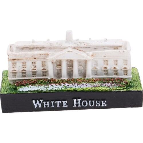 Resin Mini Model Figurine Landmark Building Toy for Home Table Decoration Souvenir