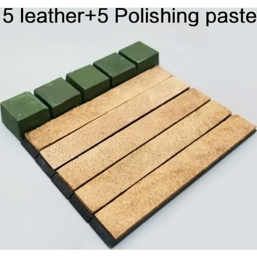 Leather honing strop polishing knife professional tool friction sharpener polishing machine leather polishing paste
