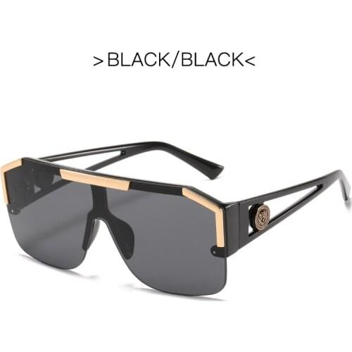 Sunglasses Women Retro Square Big Sun Glasses wholesale Luxury Frame 2020 Female fashion Glasses 7 Colors Vintage Gradient lens