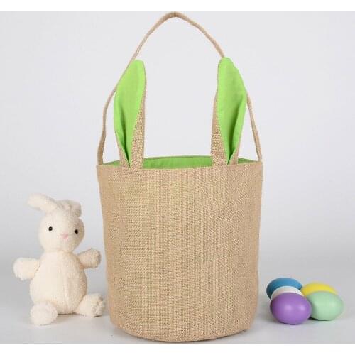Cute Long Rabbit Ears Storage Bag Easter Bunny Bags Children Kids Toys Clothing Organizer Baby Room Decoration Nursery Storage