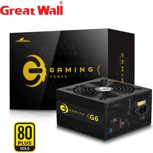 Great Wall Power Supply 12V Max 750W PC Power Supply PSU True Rated 650W 80PLUS GOLD ATX Full Modular