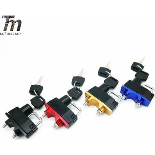 For HONDA CBF125 CBF150 CBF250 CBF500 CBF600 N/S CBF1000/FA CBF190X CBF Motorcycle Accessories Handlebar Bar Clamp Helmet Lock