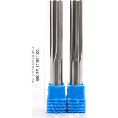 1pcs HRC55 4MM-12MM carbide ally tungsten straight shank straight flute chucking reamer for machine appliance