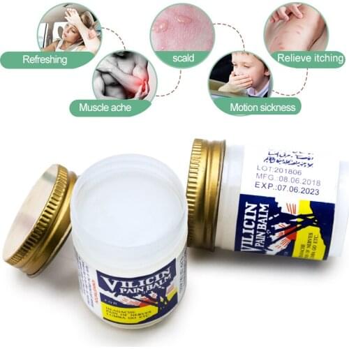 1 Pc Cooling Oil Refresh Balm Pain Relief Ointment Cold Headache Dizziness Muscle Rub Aches Cream Medical Plaster