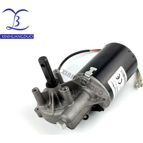 45rpm DC 12V 600N*cm 7085 Low speed High Torque Worm Gear Reducer Electric Motor for Garage Windshield wiper grill BBQ motor