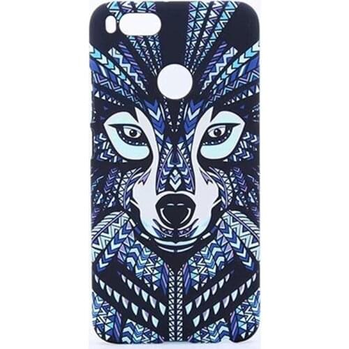 Case For Xiaomi mi a1 (5.5 inch) Cover Animal frosted relief night glow Plastic Hard phone Case funda coque For Xiaomi Mi Mi5X