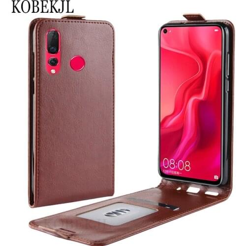 Flip Case Huawei Nova 4 Case Huawei Nova 4 Case 6.4 PU Leather Back Cover Bag Phone Case For Huawei Nova 4 Nova4 VCE-LX1 VCE-LX9