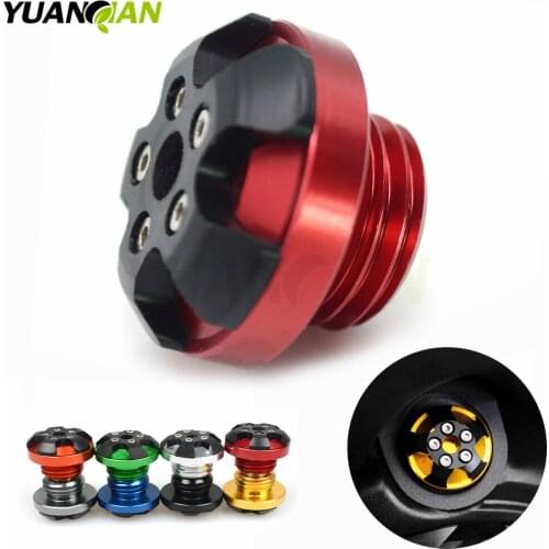 Motorbike parts motorcycle CNC magnetic engine oil filler cap For kawasaki Z250SL NINJA250 NINJA300 T-MAX530 12-15 T-MAX500
