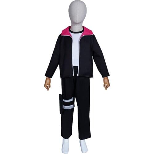 Kids Uzumaki Boruto Cosplay Costume Outfits Halloween Carnival Suit