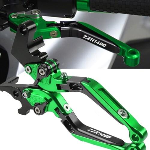 For kawasaki ZZR1400 ZZR 1400 ZX14R 2006-2016 2015 2014 2013 2012 2011 2010 2009 2008 2007 Motorcycle Folding Brake Clutch Lever