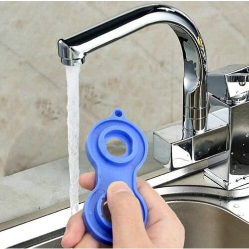 Bubbler Wrench Spanner Faucet Aerator Tool Repair Plastic Universal Faucet Aerator Detached Install Spanner Replacement Tool