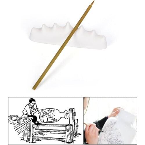 Ceramic Pottery Tools Hook Pen Writing Brush Diy Coloring Crayon Painting Underglaze Design Paint Pen Polymer Clay Modeling Tool