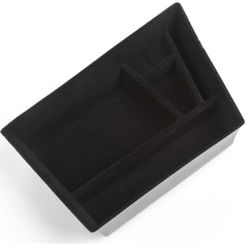 Center Console Organizer Tray for 2021 Hyundai Elantra Accessories Flocking Armrest Storage Glove Box Sunglasses Holder