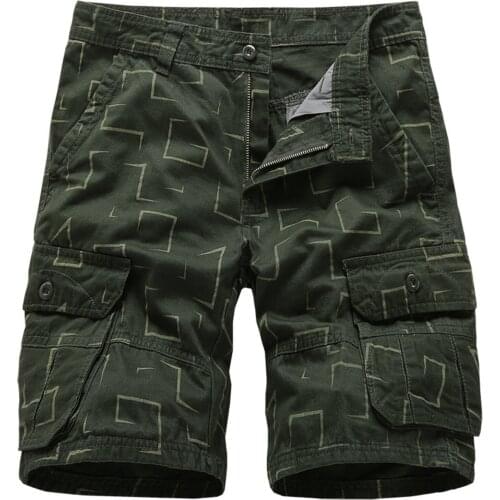 Tactical Cargo Shorts Men 2021 New Pure Color Outdoors Shorts Pant Pocket Beach Work Cargo Breathable Shorts Man