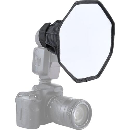 20cm Octangle Style Foldable Soft Flash Light Diffuser Softbox