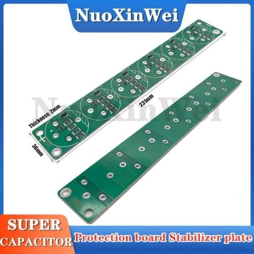 Super capacitor voltage stabilizing plate 6 strings 350F 360F 400F 500F 600F module protection plate equalizing plate