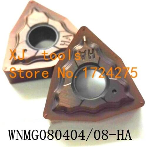 10PCS WNMG080404-HA / WNMG080408-HA CNC Carbide Inserts,Lathe Tool,Used to stainless steel and steel For MWLNR/WWLNR