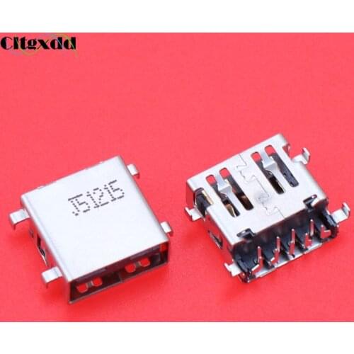 Cltgxdd 1PCS USB Socket 3.0 USB Jack Port Female Connector for Lenovo Y400 Y500 Y580 G40-30 G40-70 G40-80 Female Socket