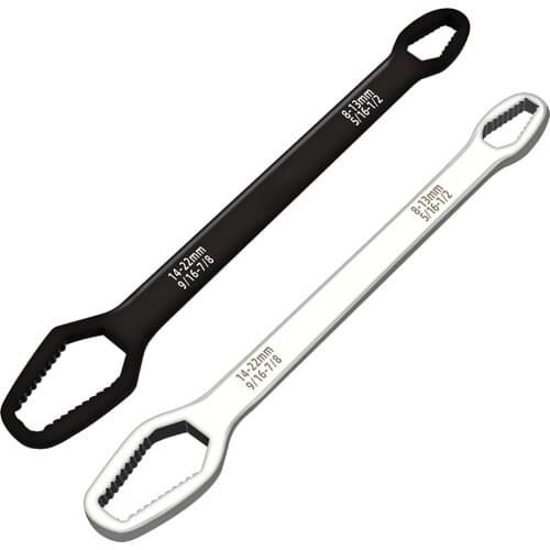 1 Pcs Universal Torx Wrench Double-head Self-tightening Adjustable Glasses Wrench 8-22mm Multifunctional Wrench