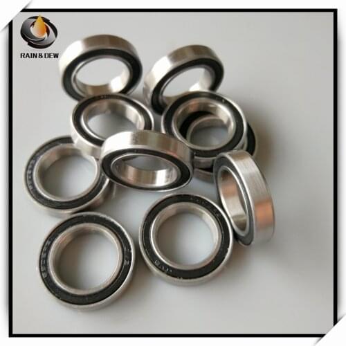 5Pcs High Quality 6802 RS Ball Bearing ABEC-7 15x24x5 mm