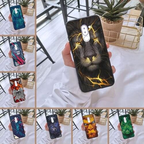 For Huawei Honor 4C 5C 6C 6A Pro Case Silicone Soft Cool Wolf Animal Bear Back Cover For Huawei Honor 4X 5A 5X 6 6X Phone Case