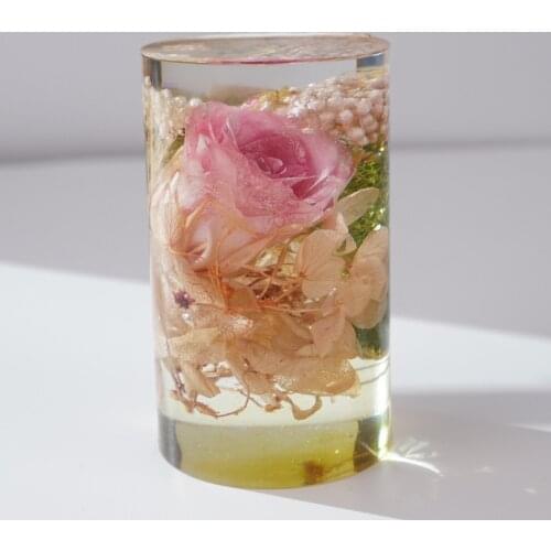 Cylinder Silicone Mold For Soap Creative DIY Crystal Epoxy Mold Jewelry Pendant Handcraft Mould Soap Making Candle Mould