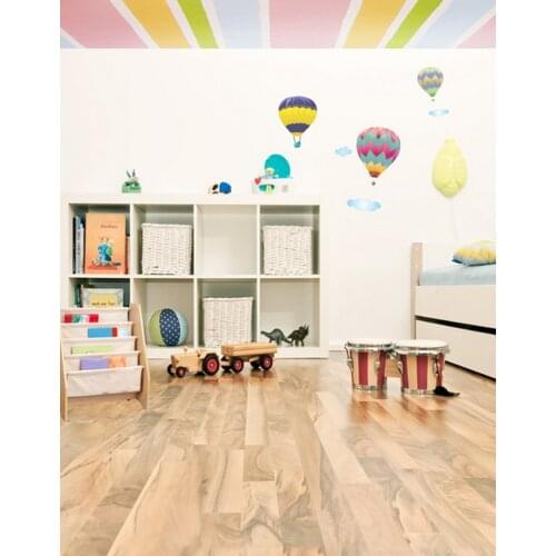 Wooden Floor Parachute Wall Photography Backdrops Photo Props Studio Background 5x7ft