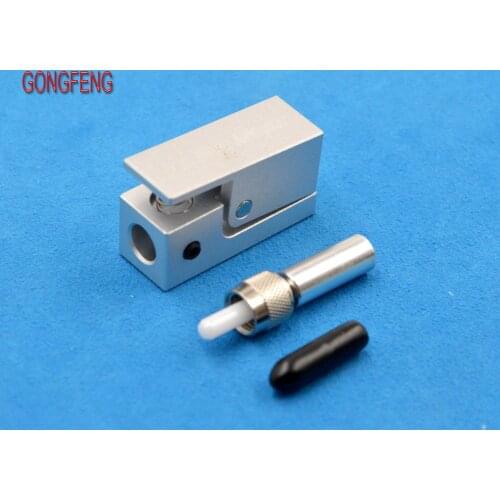 GONGFENG 1PC NEW Optical Fiber Connector LC Flange Square Bare Fiber SMA905 Adapter Coupler Connector Module Special Wholesale