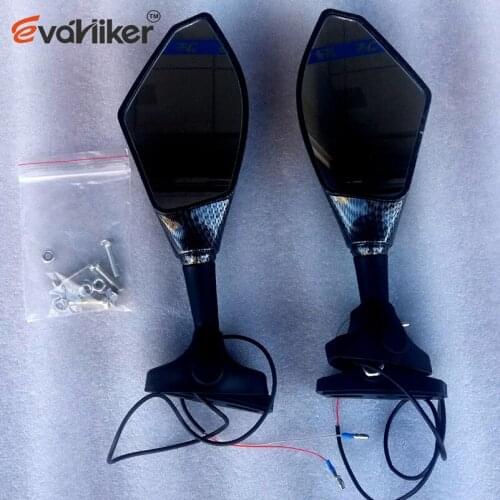 GSXR600 GSXR750 2001 2002 2003 Motorcycle Rearview Mirror with turning light For SUZUKI GSX R600 GSX R750 2001 2002 2003