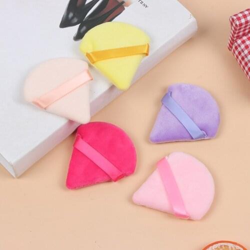 Cosmetic Puff Triangle Velvet Foundation Mini MakeUp Sponge Puffs MakeUp Tool