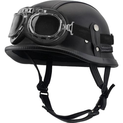 Motorcycle Helmets Half German Retro Vintage Summer Commute Casco Racing Chopper Cafe Racer Crash Commute Casque Moto Capacete